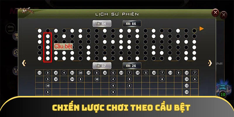 Chơi theo kiểu cầu bệt phổ biến