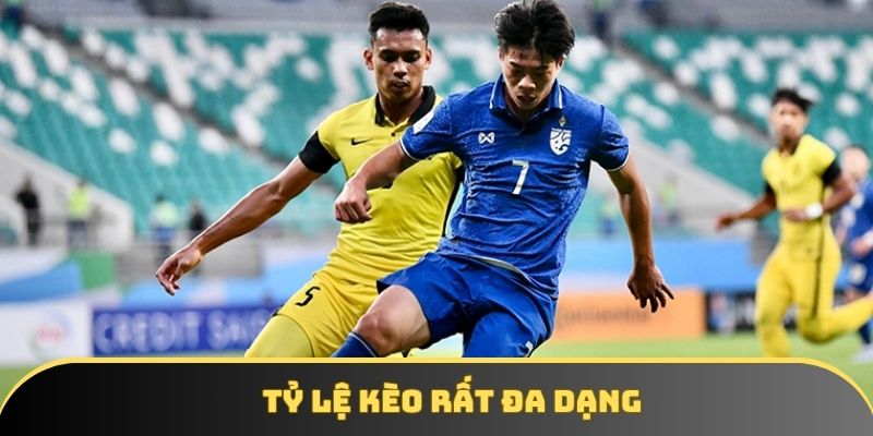 Tỷ lệ kèo rất đa dạng